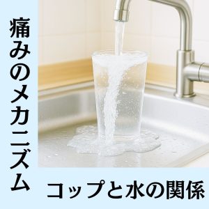  コップと水の関係